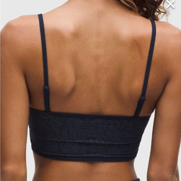 Nulu Paisley Lace-Back Bra - Picture 2 of 5